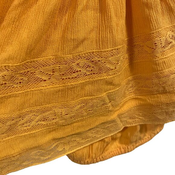 Free People Home Again Crop Cami‎ Orange Size XS - Picture 2 of 11